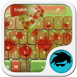 Poppy Flower Keyboard