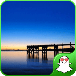 碧蓝的湖畔 动态壁纸