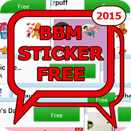 New BBM Free Sticker