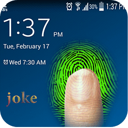 Lock screen fingerprint ...