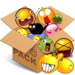 Emoticons pack, Yellow c...