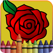 Rose Coloring Pages