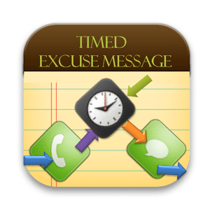 Timed Excusemessage