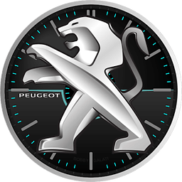 Peugeot Analog Clock Widget HD