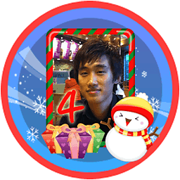 Christmas Frame Widget Fourth