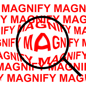 Virtual Magnify Lens