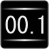 Digital Clock 0.1 Seconds