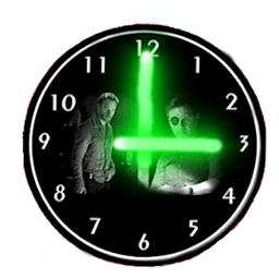 The Walking Dead Clock