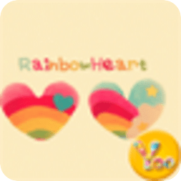 YOO主题-清新Rainbow Heart