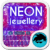 Neon Jewellery Keyboard