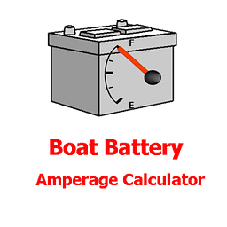 Boat Battery Amps Calcul...