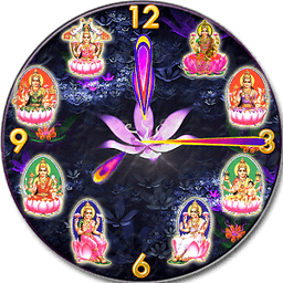 Ashta Lakshmi Diwali Clock