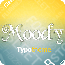 Moody Typo Theme