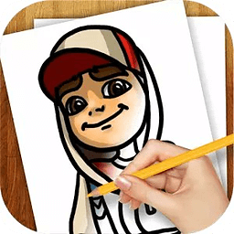 学画画Subway Surfers