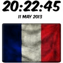 France Digital Clock