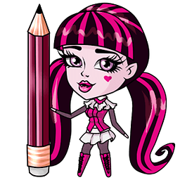 How Draw monster's high:...