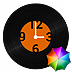 Vinyl record clock widget 