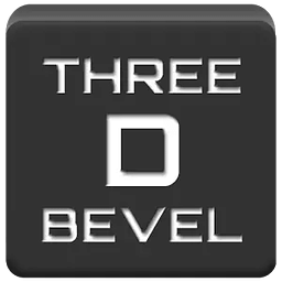 Three D Bevel Icon Pack