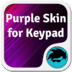 Purple Skin for Keypad