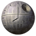 Death Star Clock Widget