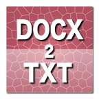 DOCX TO TXT Converter