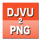 DJVU to PNG Converter