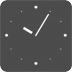 ICS Analog Clock Widget