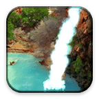 Waterfall Interactive Live Wallpaper