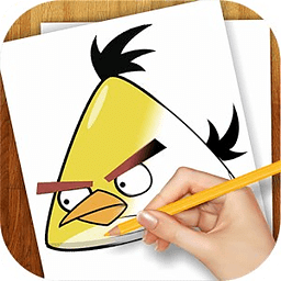 学画画Angry Birds