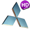 3D三菱壁纸 MITSUBISHI 3D Logo HD