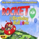 Rocket Birthday Balloons Fans