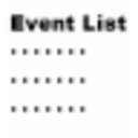 Fuku Event List Widget