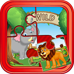 Wild Animals PuzzleFor K...