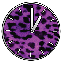 Leopard Cheetah Clocks