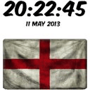 England Digital Clock