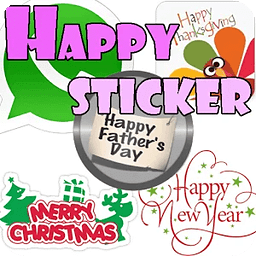 Happy Sticker-Whats App