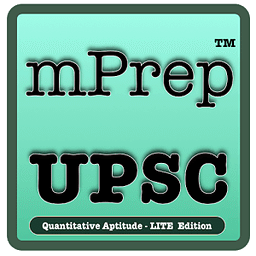 mPrep UPSC Quant (Lite)