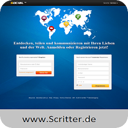 Scritter social network