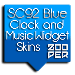 SC92 Blue Zooper Skin