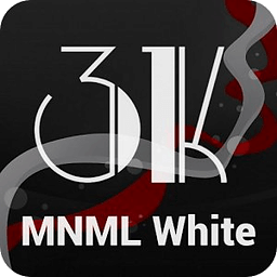 MNML White - Icon Pack