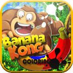 Banana Coloring Kong