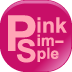 GO短信 Pink simple 主题