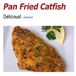 Pan Fried Catfish