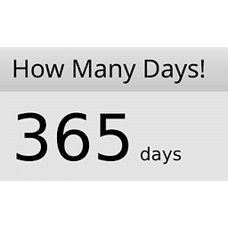 How Many Days (Beta)