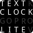 Text Clock Lite