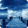 Blue Pier Live Wallpaper