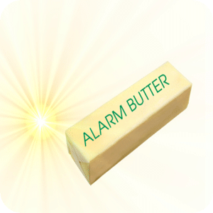 ALARM BUTTER Alarm Clock Time