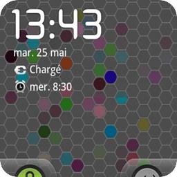 Live Wallpaper : The Hex Map