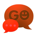 GO SMS Pro Theme Red 短信临主题红色