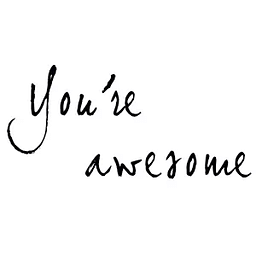 You're Awesome